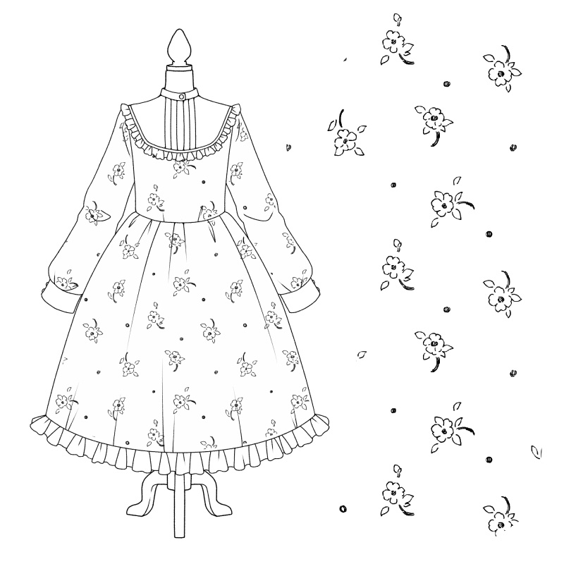 ラフな模様ブラシ 24種