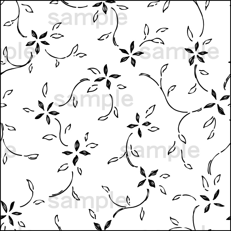 ラフな模様ブラシ 24種