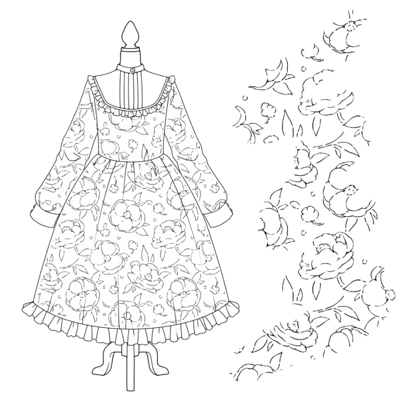 ラフな模様ブラシ 24種