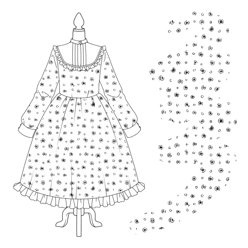 ラフな模様ブラシ 24種