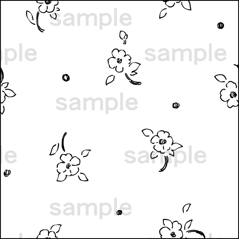 ラフな模様ブラシ 24種