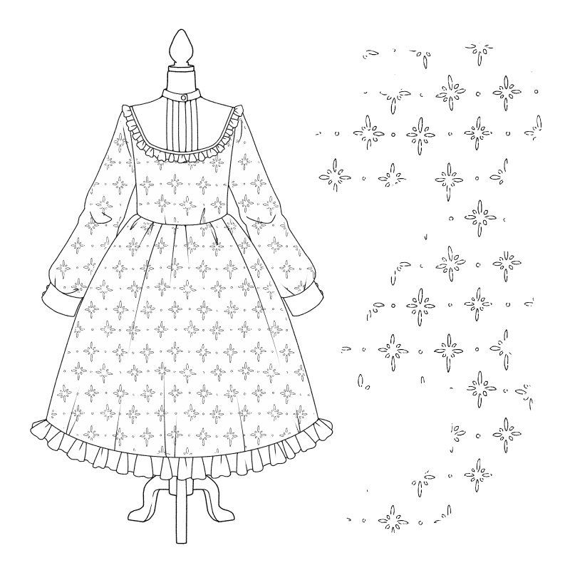 ラフな模様ブラシ 24種