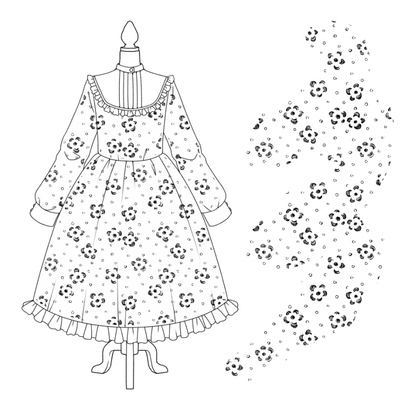 ラフな模様ブラシ 24種