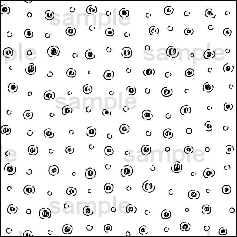 ラフな模様ブラシ 24種