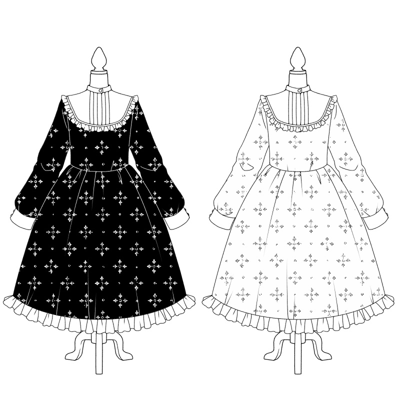 ラフな模様ブラシ 24種