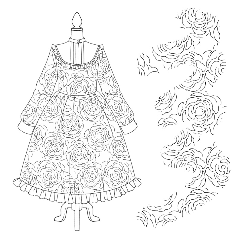 ラフな模様ブラシ 24種