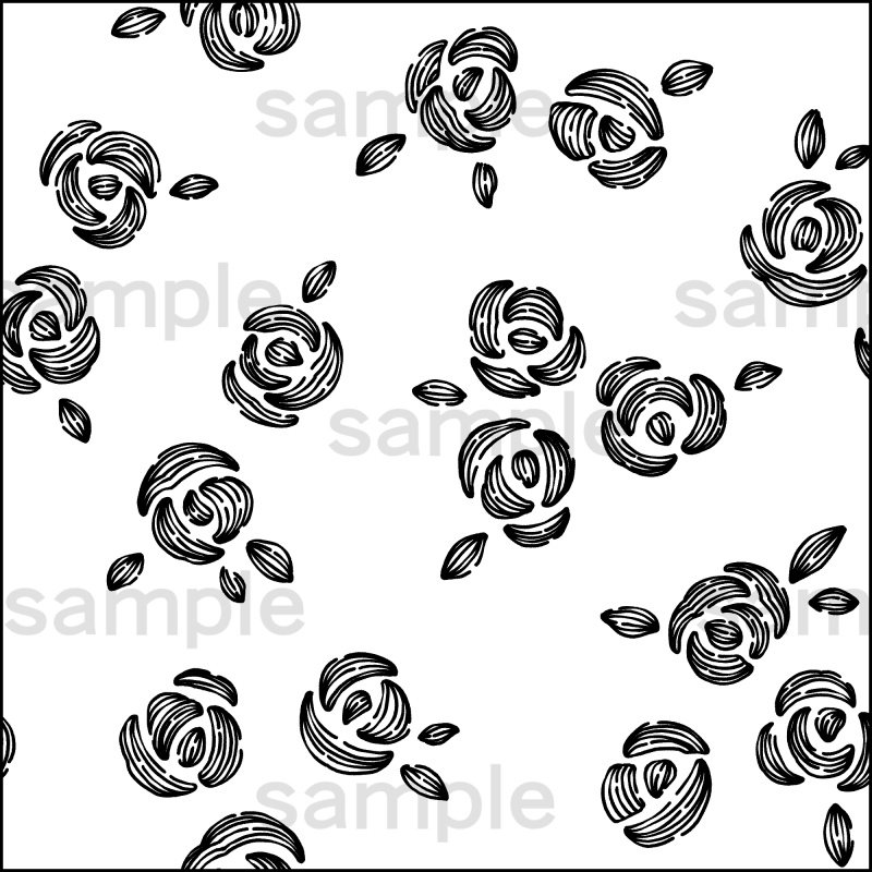 ラフな模様ブラシ 24種