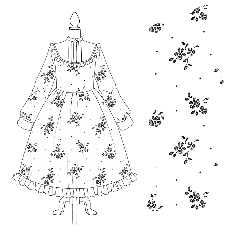 ラフな模様ブラシ 24種