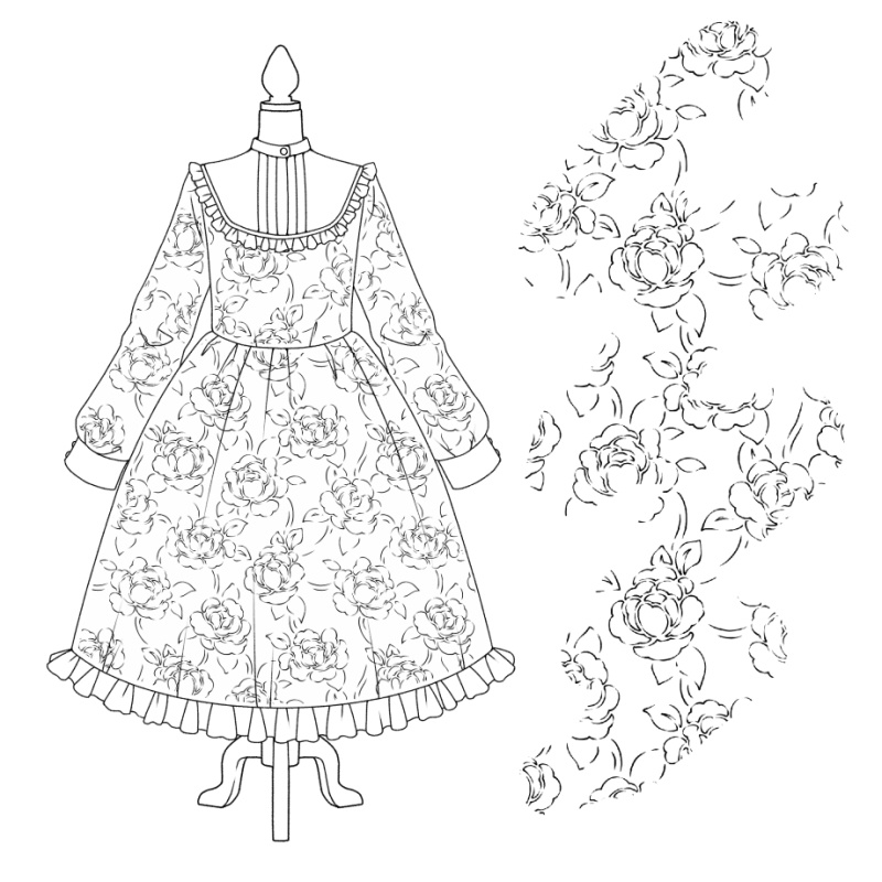 ラフな模様ブラシ 24種