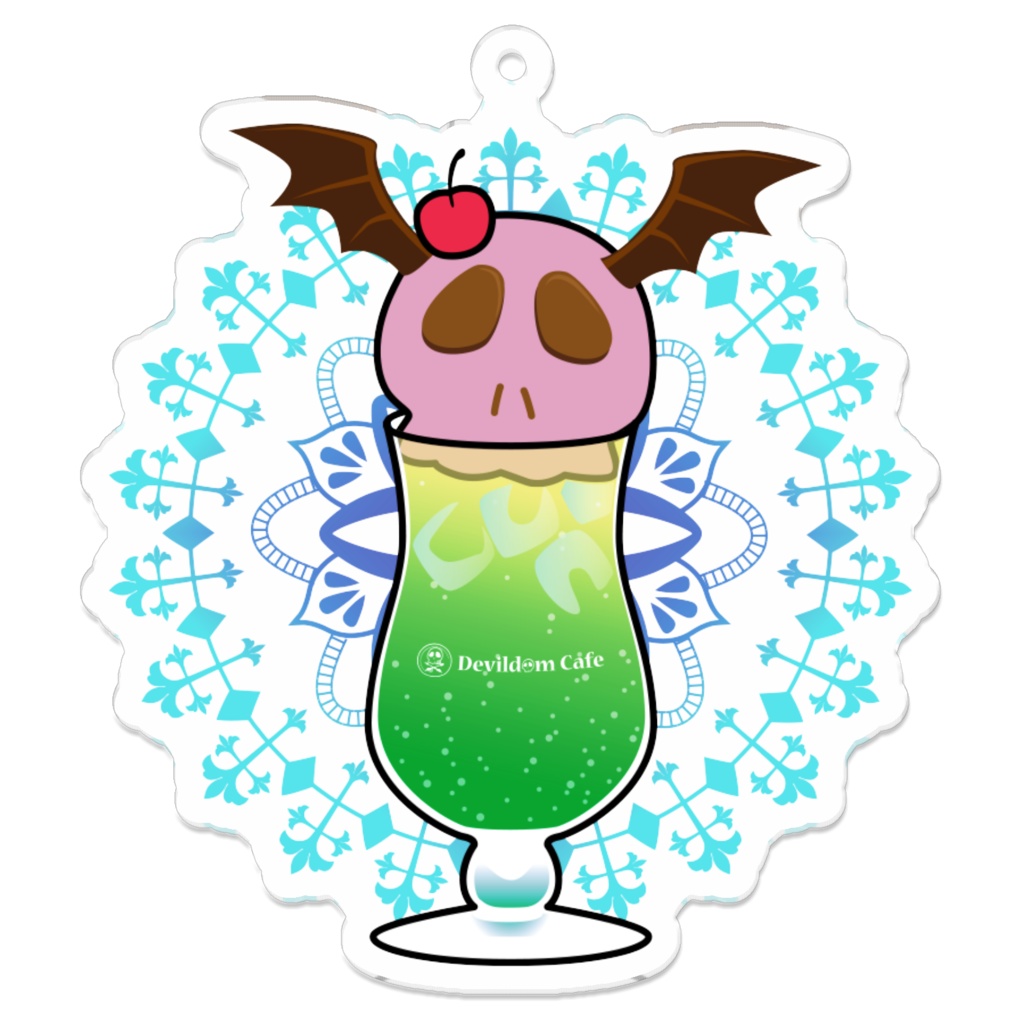 悪魔のクリームソーダ　いちごとレモン