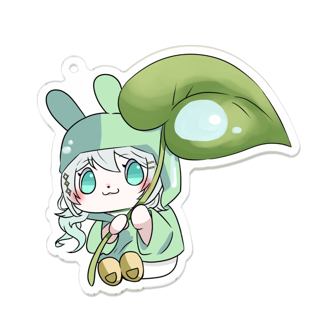 雨の日アクリルキーホルダー