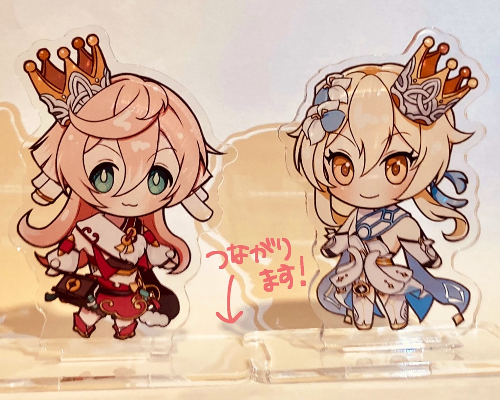 7/30 新作 つながるアクリルスタンド 旅人(蛍)/煙緋