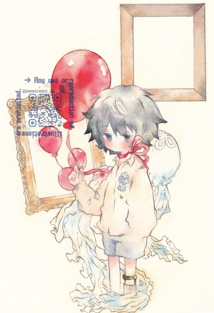 一次創作アクリルスタンド「(たまのおを握る)」