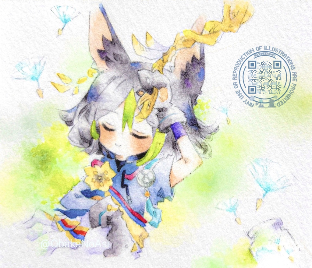 ティナ空原画　君の声/内緒話