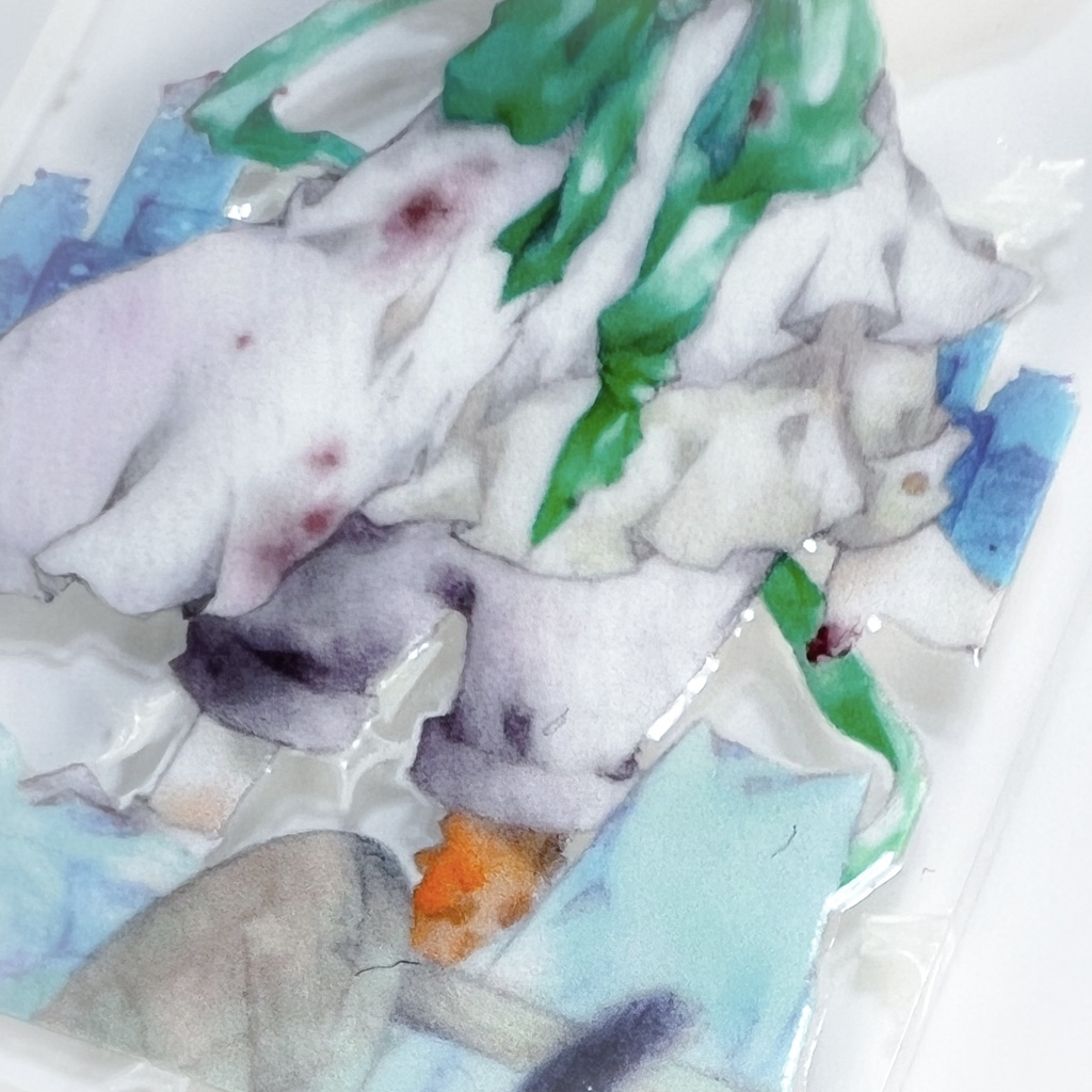 一次創作アクリルキーホルダー ニガヨモギ