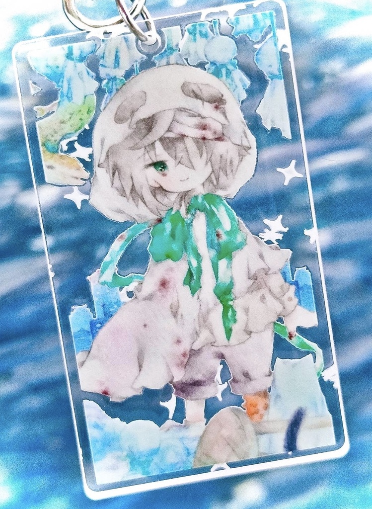 一次創作アクリルキーホルダー ニガヨモギ