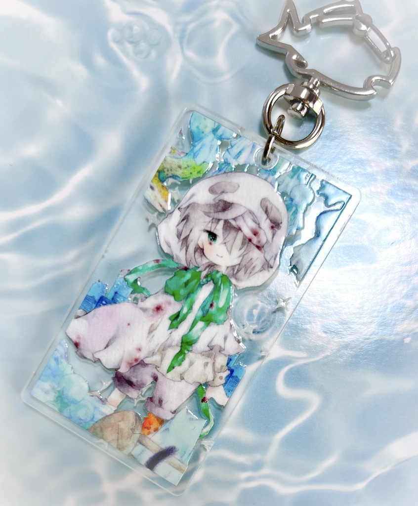 一次創作アクリルキーホルダー ニガヨモギ