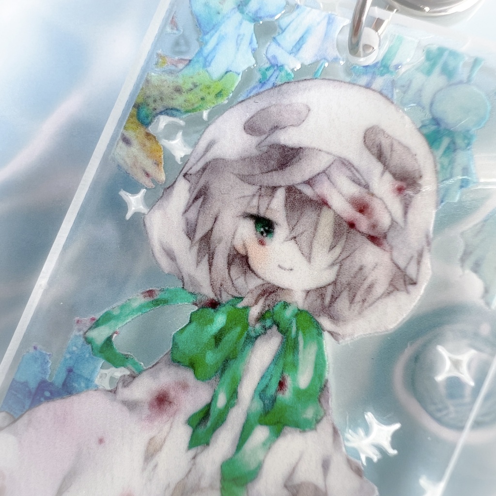 一次創作アクリルキーホルダー ニガヨモギ