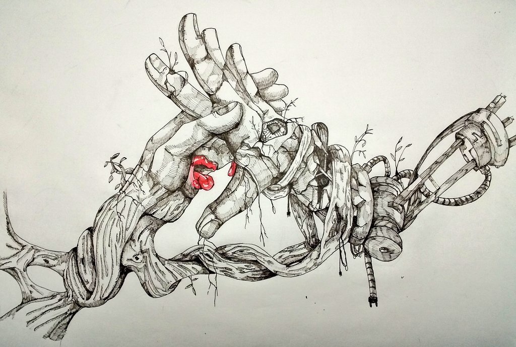 和解の手 トートバッグ