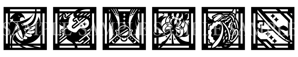 刀剣乱舞×新クトゥルフ神話TRPG 福岡一文字派シナリオアンソロジー「一丁!一遊!一文字」ノベルティセット+【特典シール】