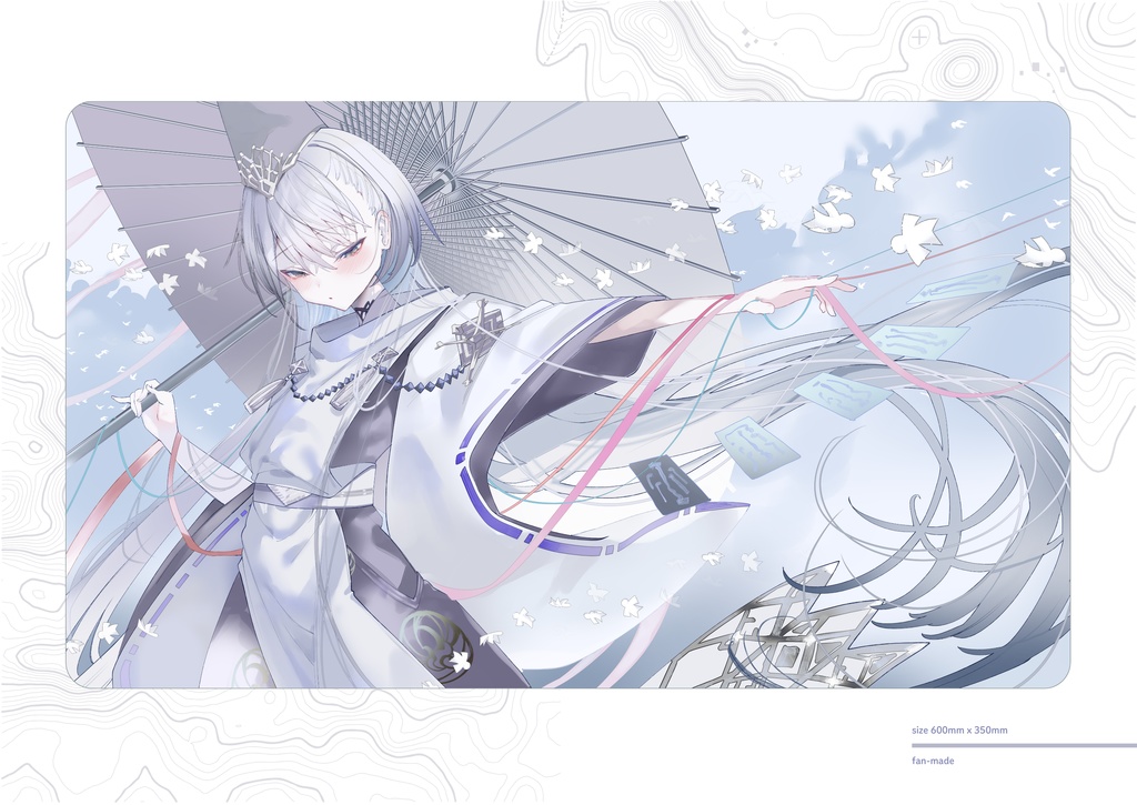 【シャドウバース】クオン（C107ver）プレイマット【非公式】