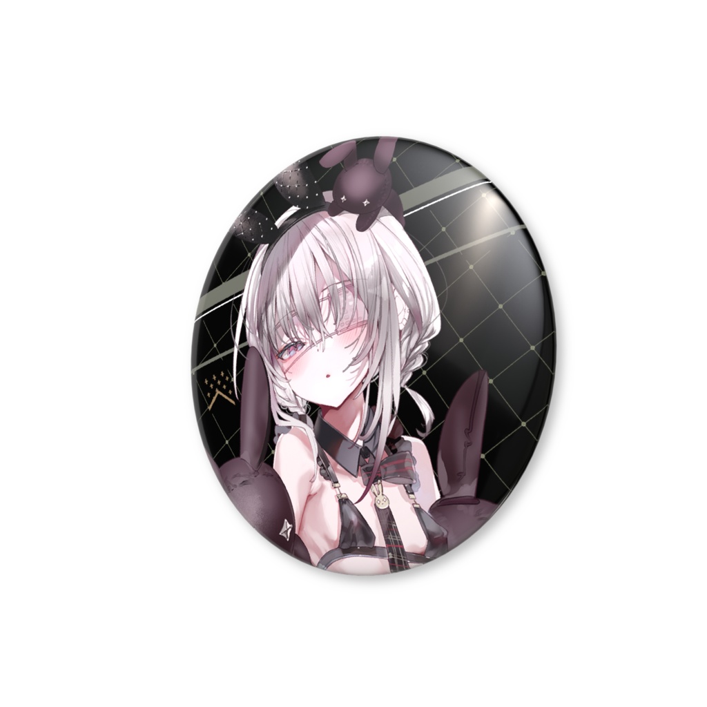 【一寸見葉一】バニー2024ver 缶バッジ