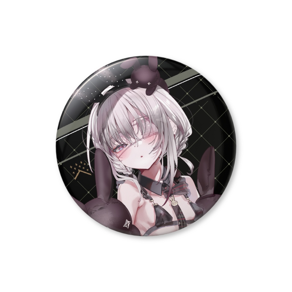 【一寸見葉一】バニー2024ver 缶バッジ