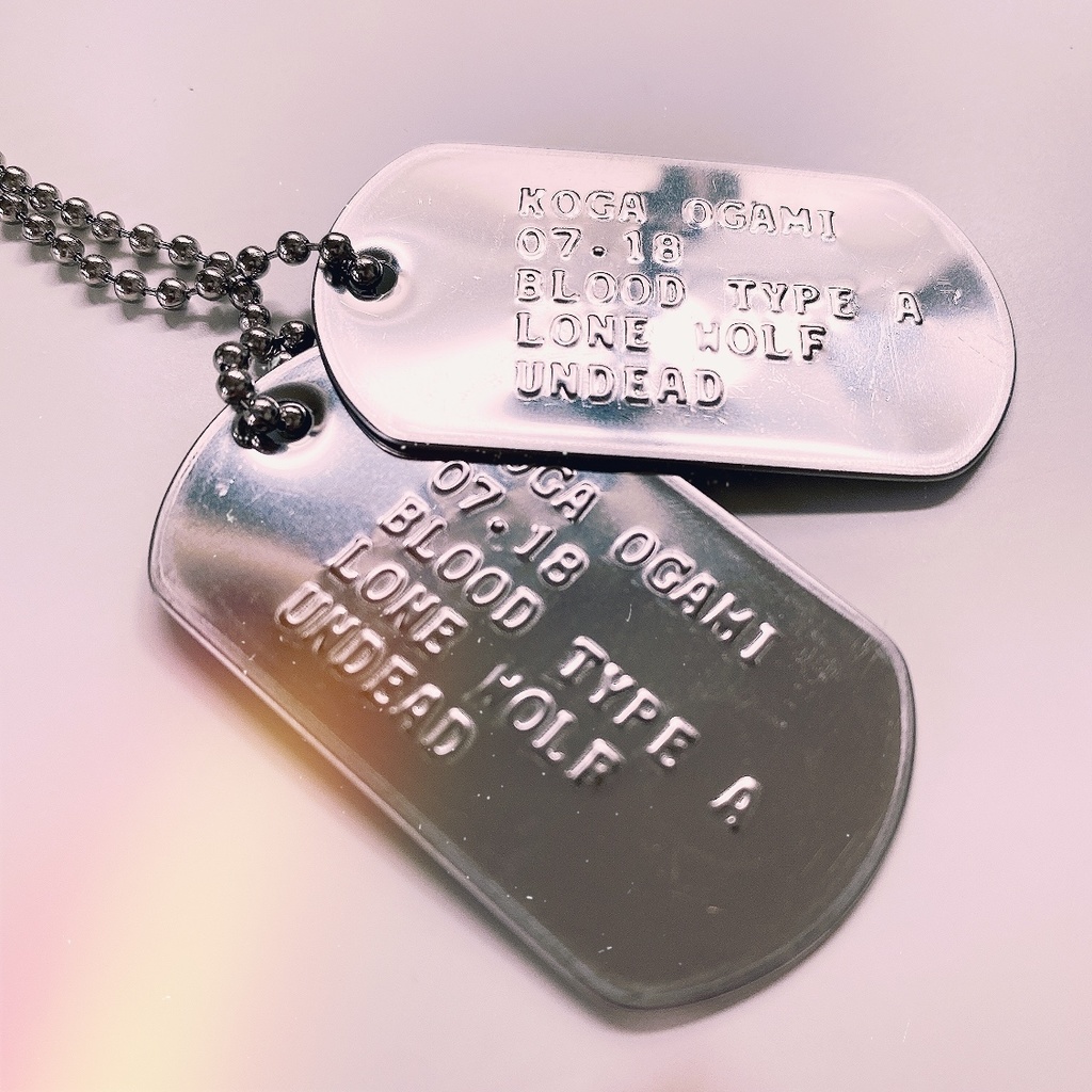 ミリタリードッグタグ