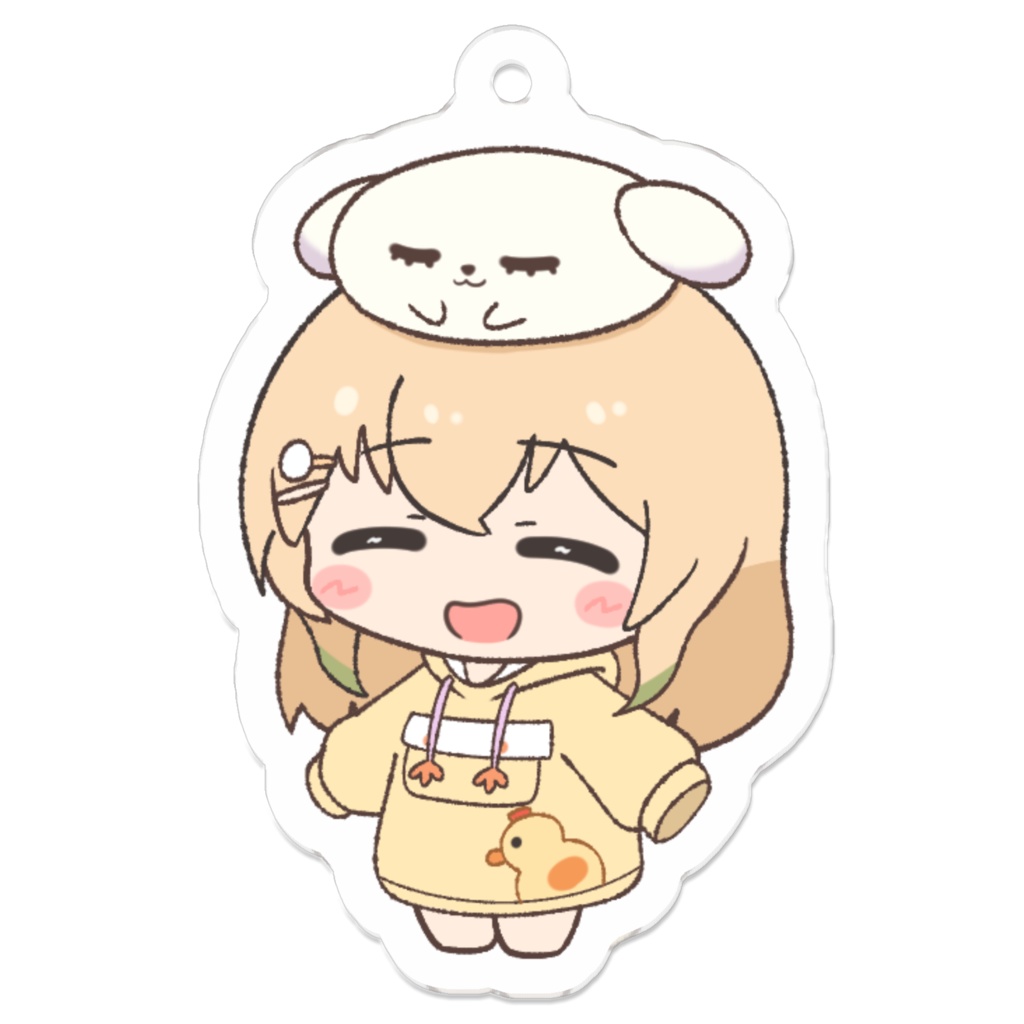 ごきげんゆずもぷアクキー