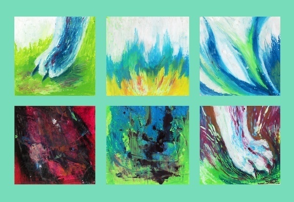 【ミニ原画】夏の守護霊セット