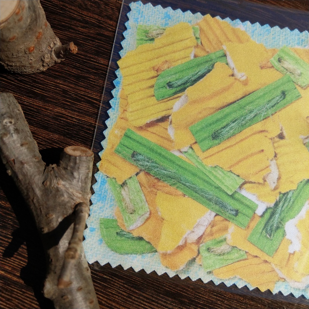 ニラ玉 メガネ拭き