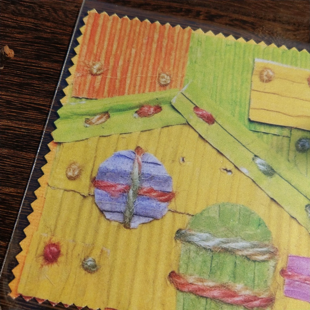 丸窓の家 メガネ拭き