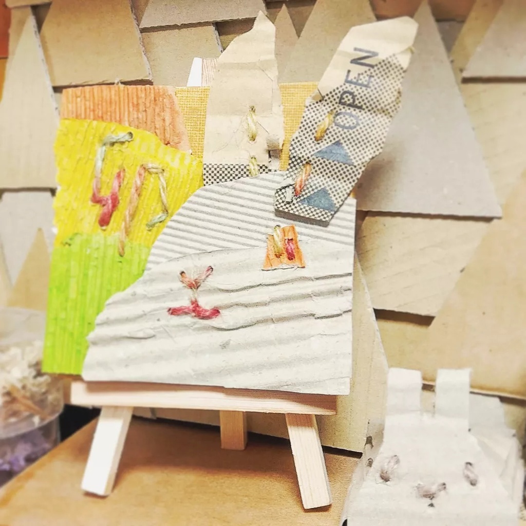 卯年【ダンボールアート】