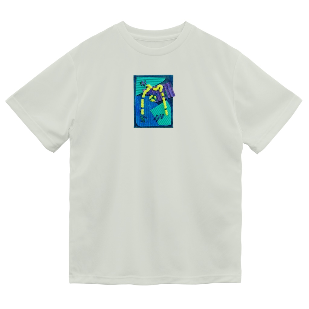 蛍光クマ オーガニックコットンTシャツ