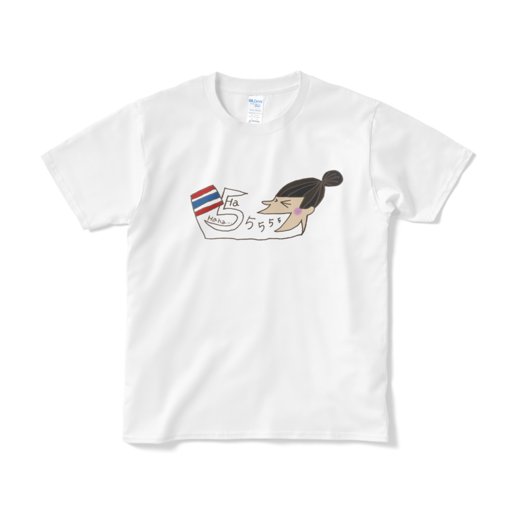 555(Hahaha) Laughing Thai Girl