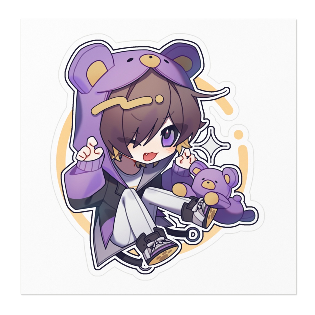 みずき ステッカー デフォルメ