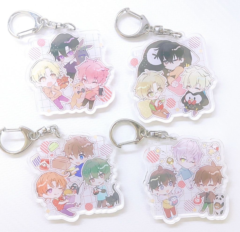 アクリルキーホルダー 春組