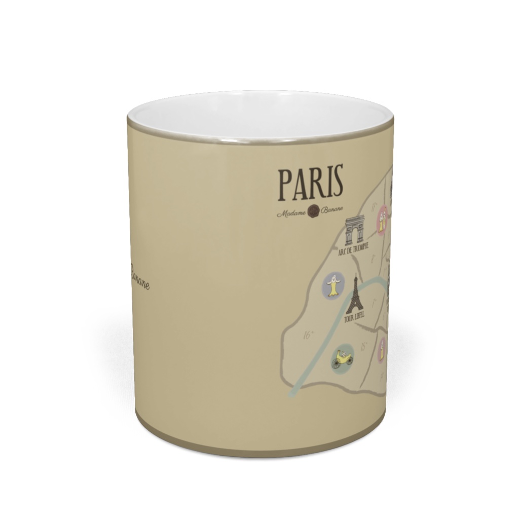 【マダム・バナーヌ】パリマップ