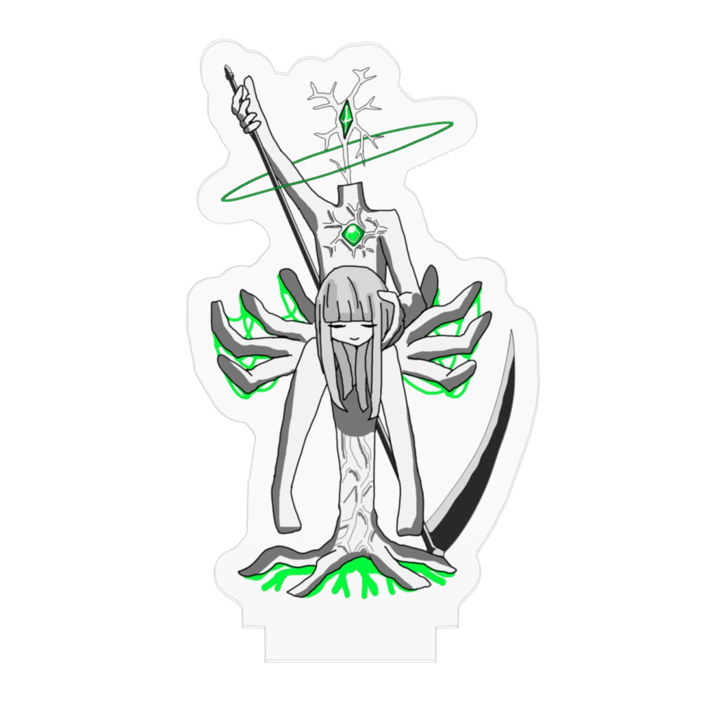 花 アクリルフィギュア