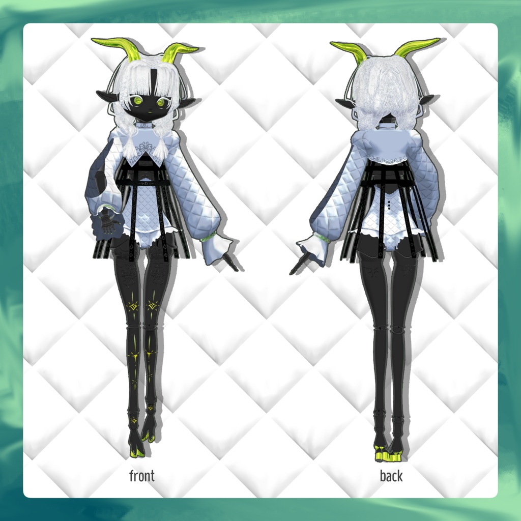 VRChat向けオリジナル3Dモデル「ニィグ-Niyg-」