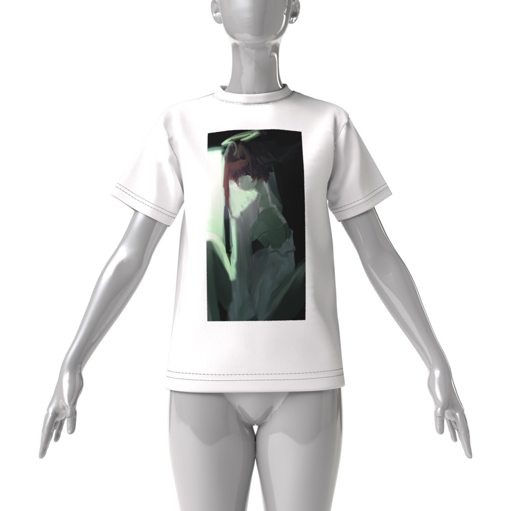 【甘い意志】ビッグシルエットTシャツ