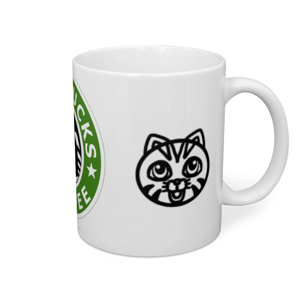 まめさんとこずにゃんマグカップ