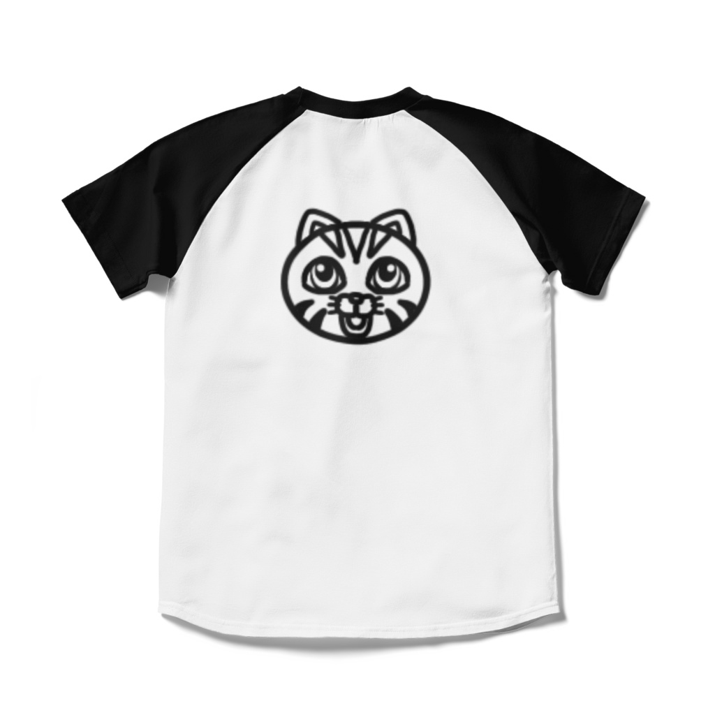 まめさん、こずにゃんラグランTシャツ