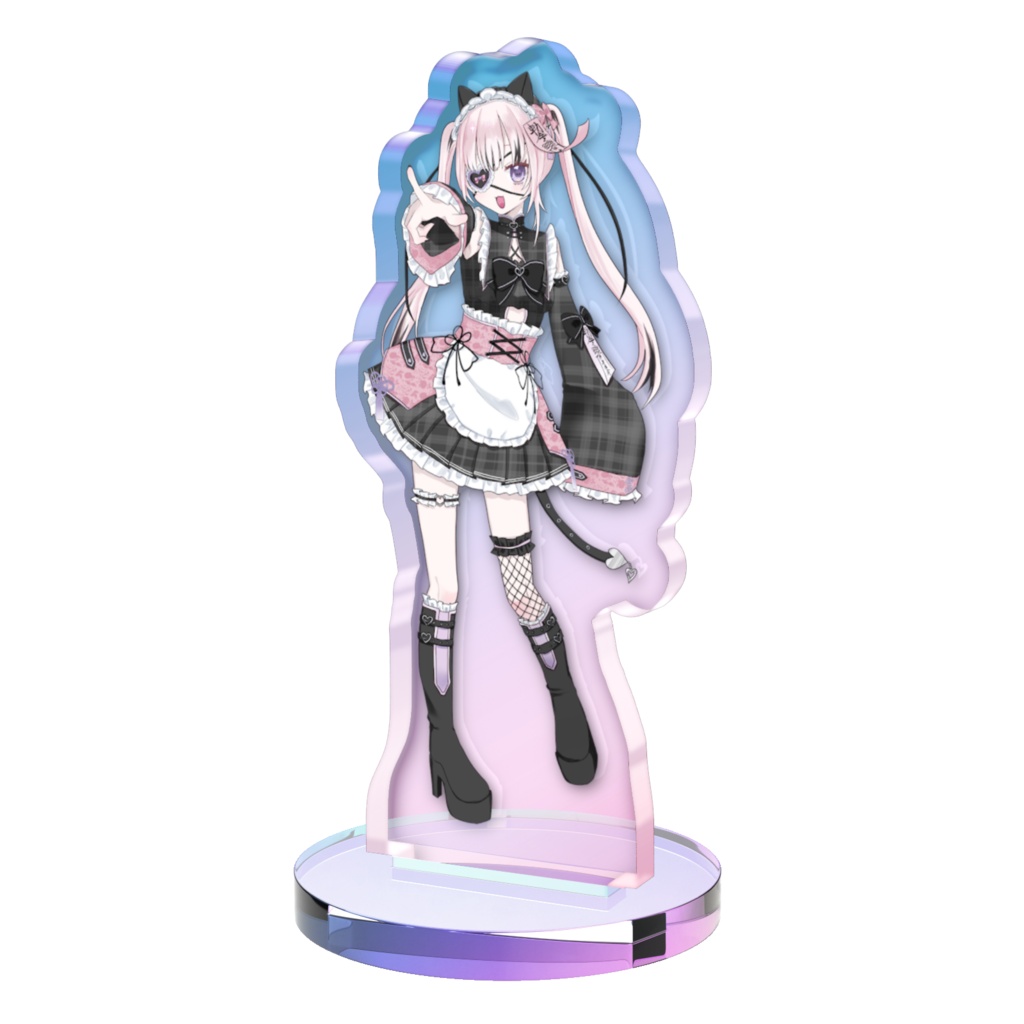 猫霊みう オーロラアクリルスタンド 5cm✖️5センチ