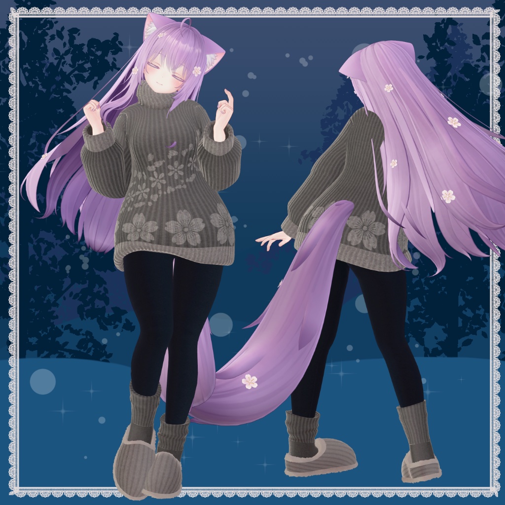 Comfy Winter Sweater / 快適なセーター