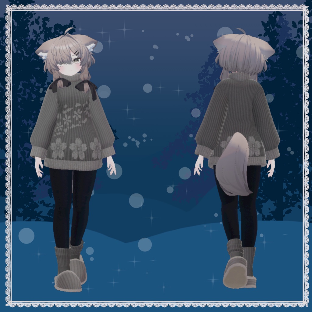 Comfy Winter Sweater / 快適なセーター