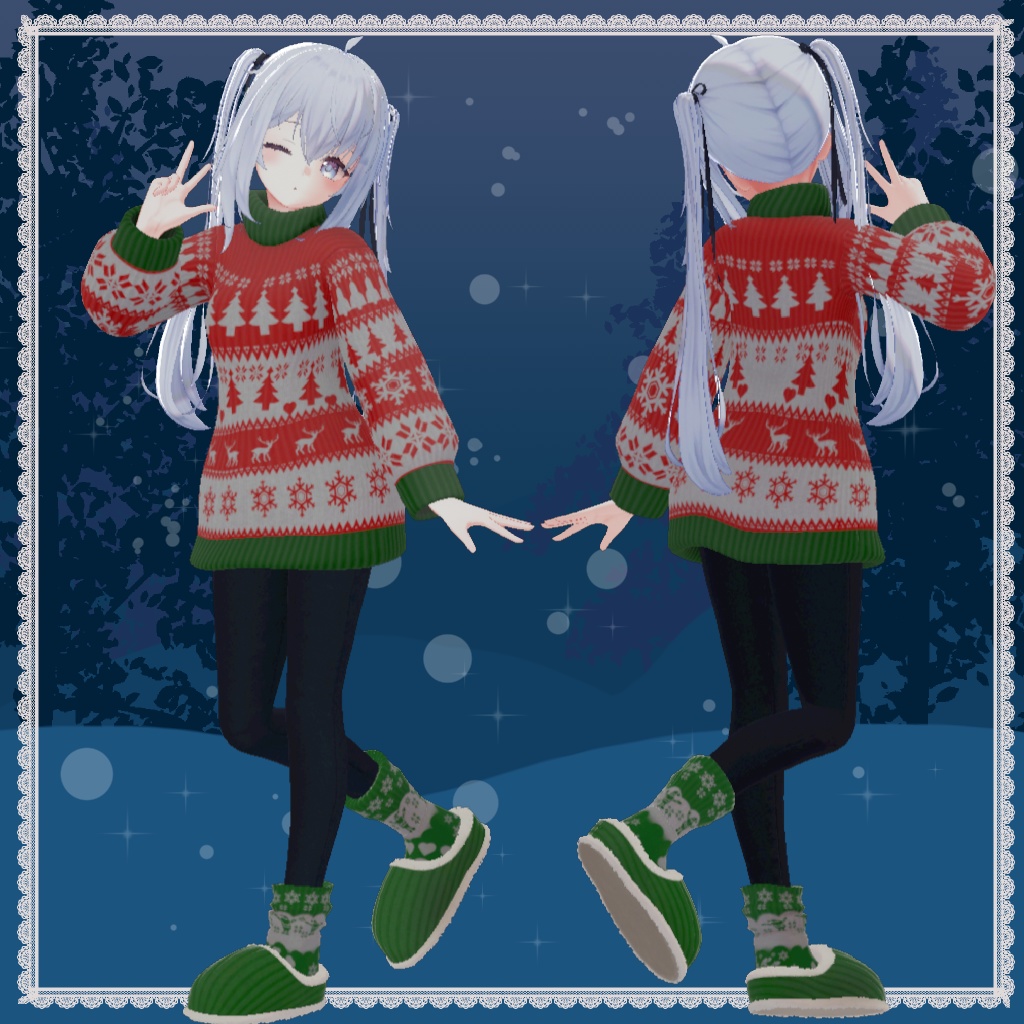 Comfy Winter Sweater / 快適なセーター