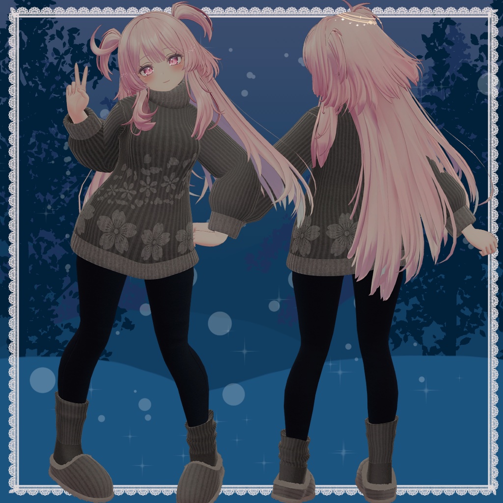 Comfy Winter Sweater / 快適なセーター