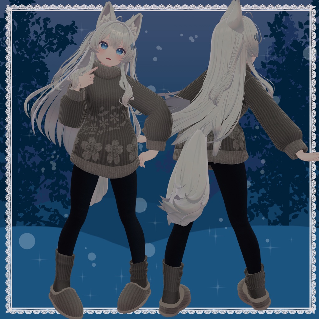 Comfy Winter Sweater / 快適なセーター