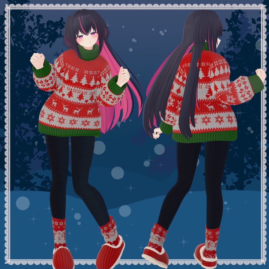 Comfy Winter Sweater / 快適なセーター